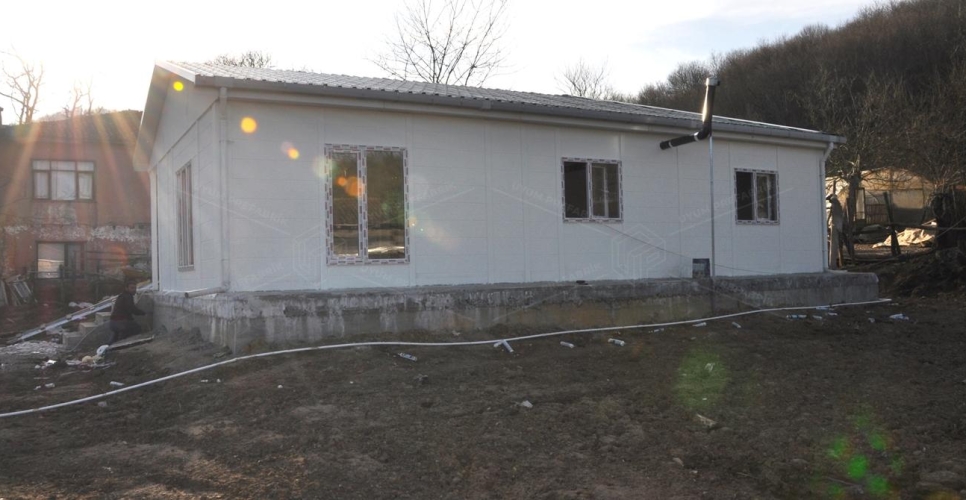 Tek Katlı Prefabrik Konut Projesi