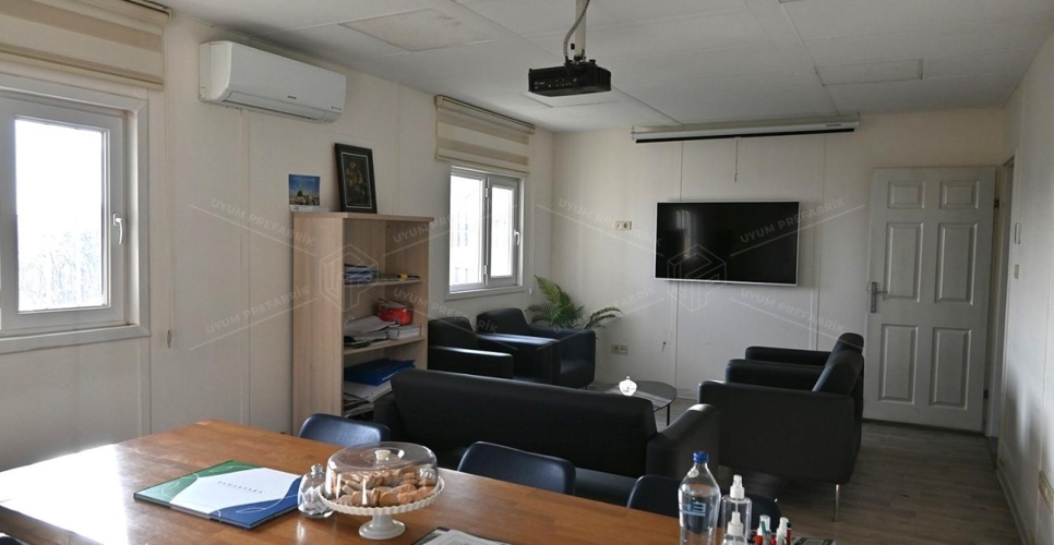 Two-Story Prefabricated Office Building