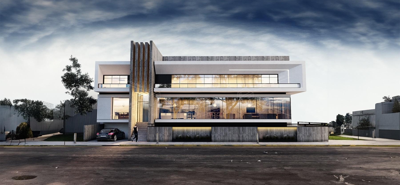 UP-1 Steel Modern Office Building