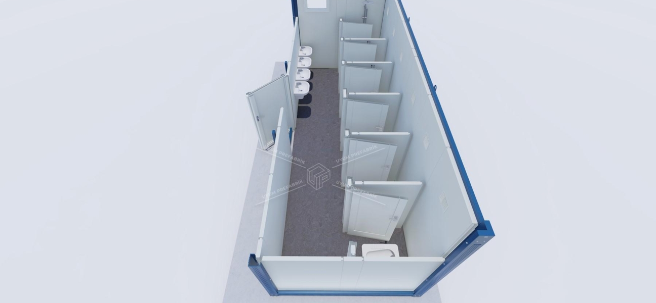 UP-1 WC-Shower Container