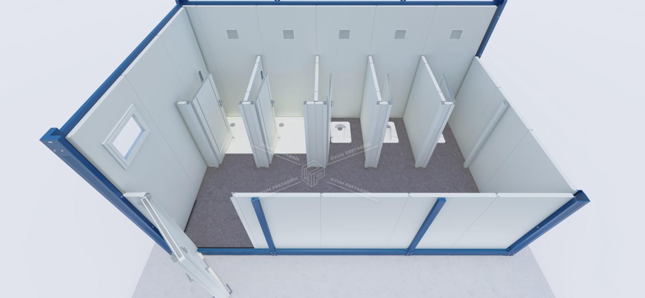 UP-2 WC-Duş Konteyner