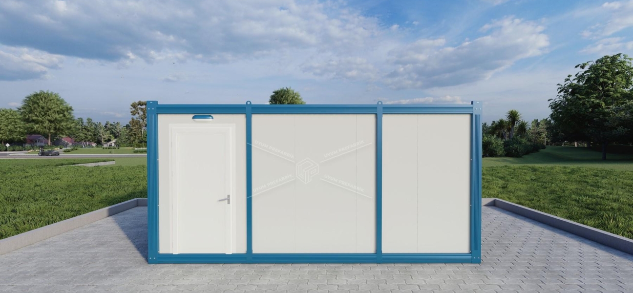 UP-2 WC-Shower Container