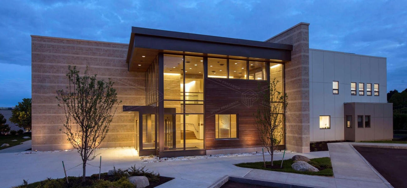 UP-3 Steel Modern Office Building