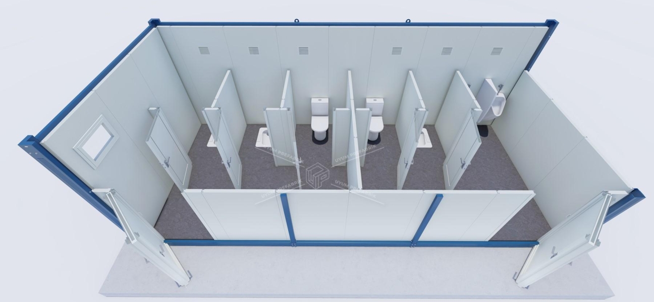 UP-3 WC-Duş Konteyner