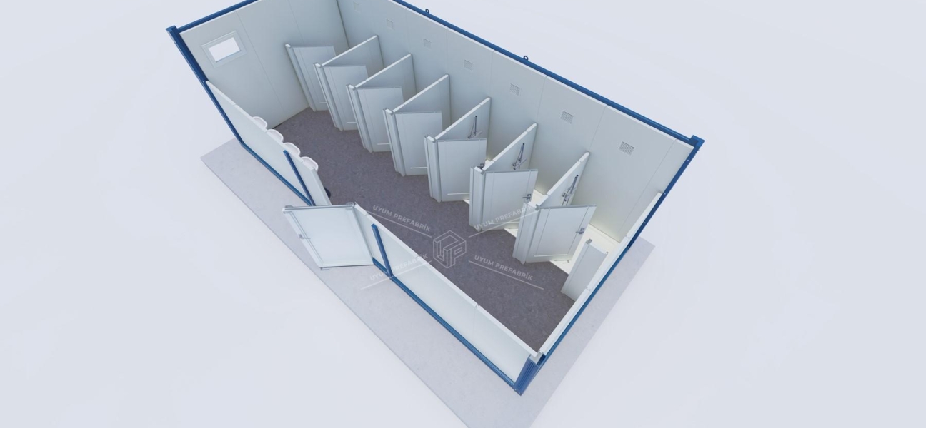 UP-4 WC-Duş Konteyner