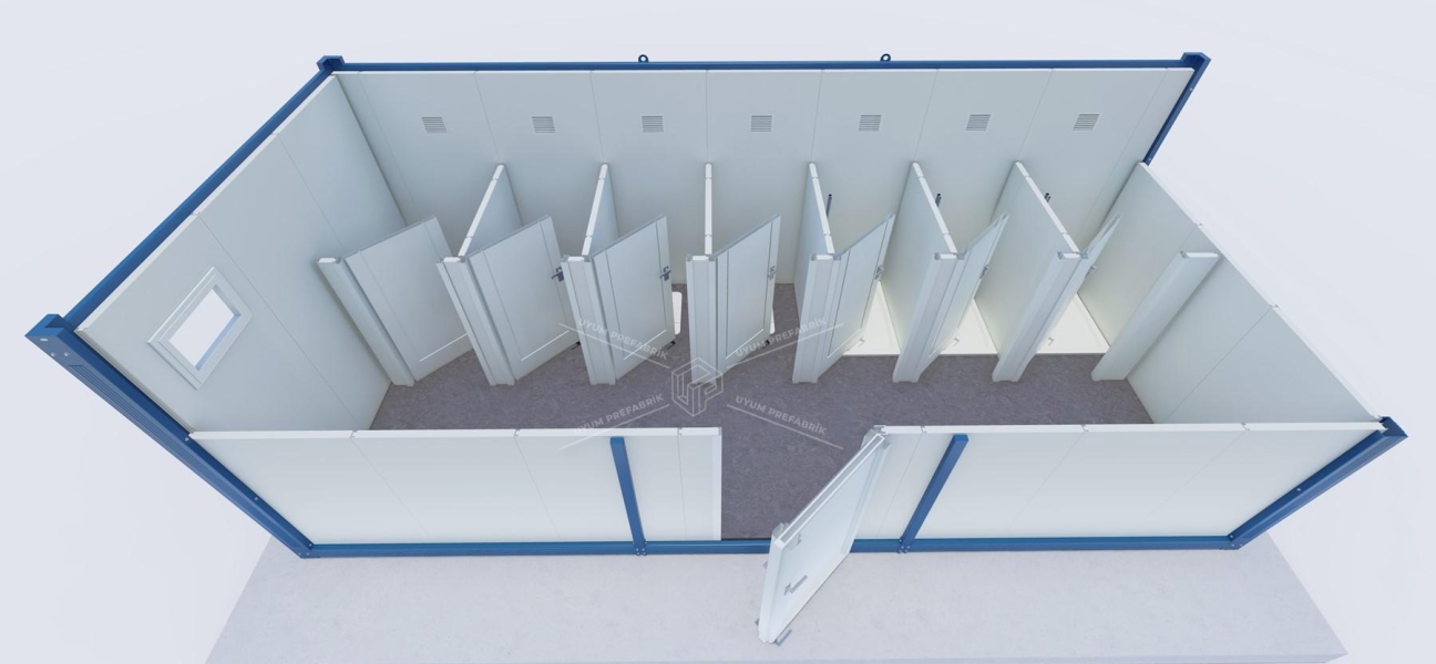 UP-4 WC-Duş Konteyner