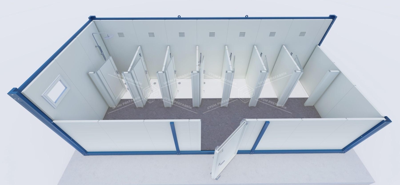 UP-5 WC-Shower Container