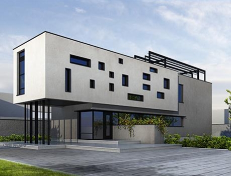 UP-6 Çelik Modern Ofis Binası 