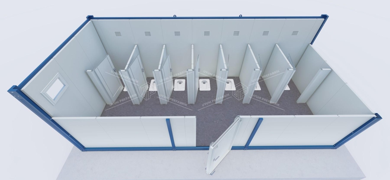 UP-6 WC-Duş Konteyner