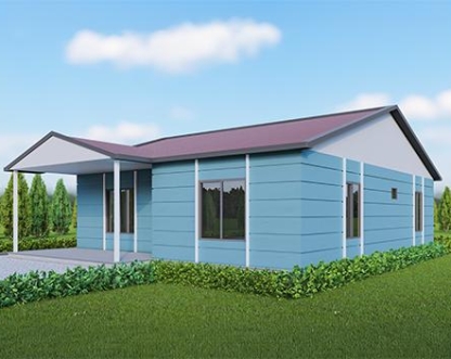 UP201 Dikmen 65m² Tek Katlı Çelik Ev  UP201 Dikmen 65m² Tek Katlı Çelik Ev