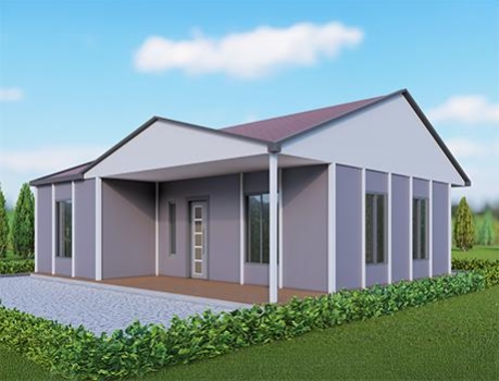 UP203 Beyşehir 100m² Tek Katlı Çelik Ev  UP203 Beyşehir 100m² Tek Katlı Çelik Ev