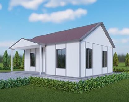 UP207 Manyas 60m² Tek Katlı Çelik  UP207 Manyas 60m² Tek Katlı Çelik