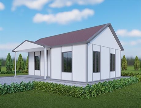 UP207 Manyas 60m² Tek Katlı Çelik  UP207 Manyas 60m² Tek Katlı Çelik