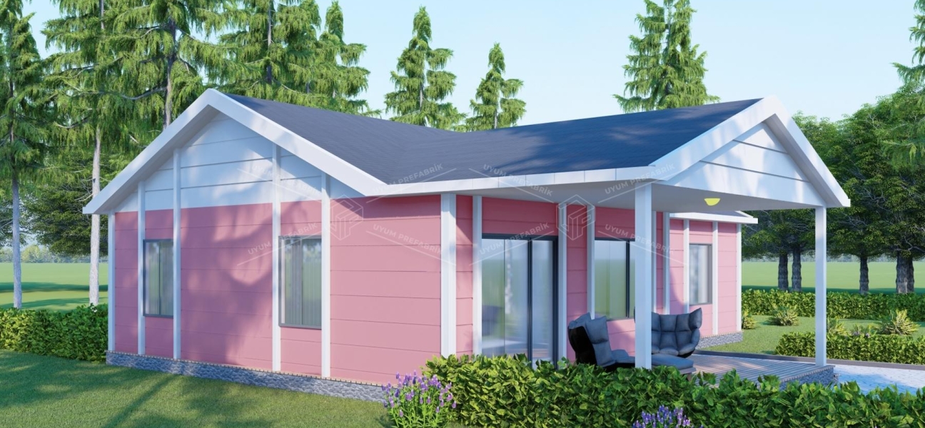 UP208 Fethiye 171m² Tek Katlı Çelik Ev  UP208 Fethiye 171m² Tek Katlı Çelik Ev