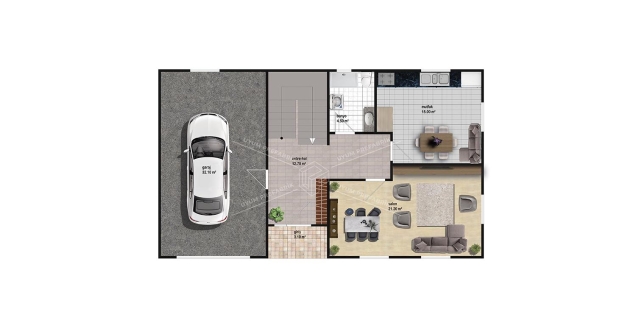 UP209 KÜMBET 205m² Çift Katlı Çelik Ev UP209 KÜMBET 205m² Çift Katlı Çelik Ev