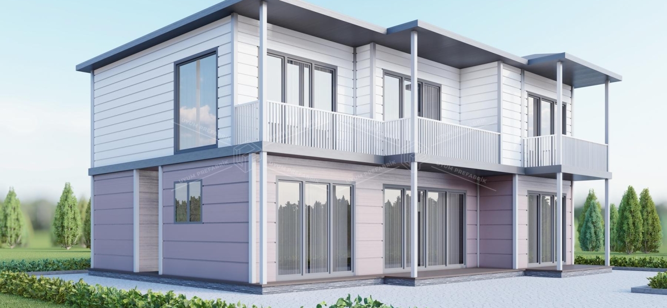 UP210 SANTA 221m² Çift Katlı Çelik Ev UP210 SANTA 221m² Çift Katlı Çelik Ev