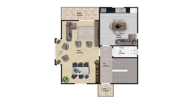 UP212 KINIK 120m² Two Storey Steel House